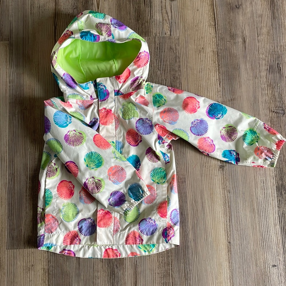 North face toddler rain coat
